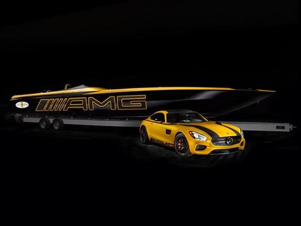 رونمایی رسمی از قایق Mercedes-AMG GT S